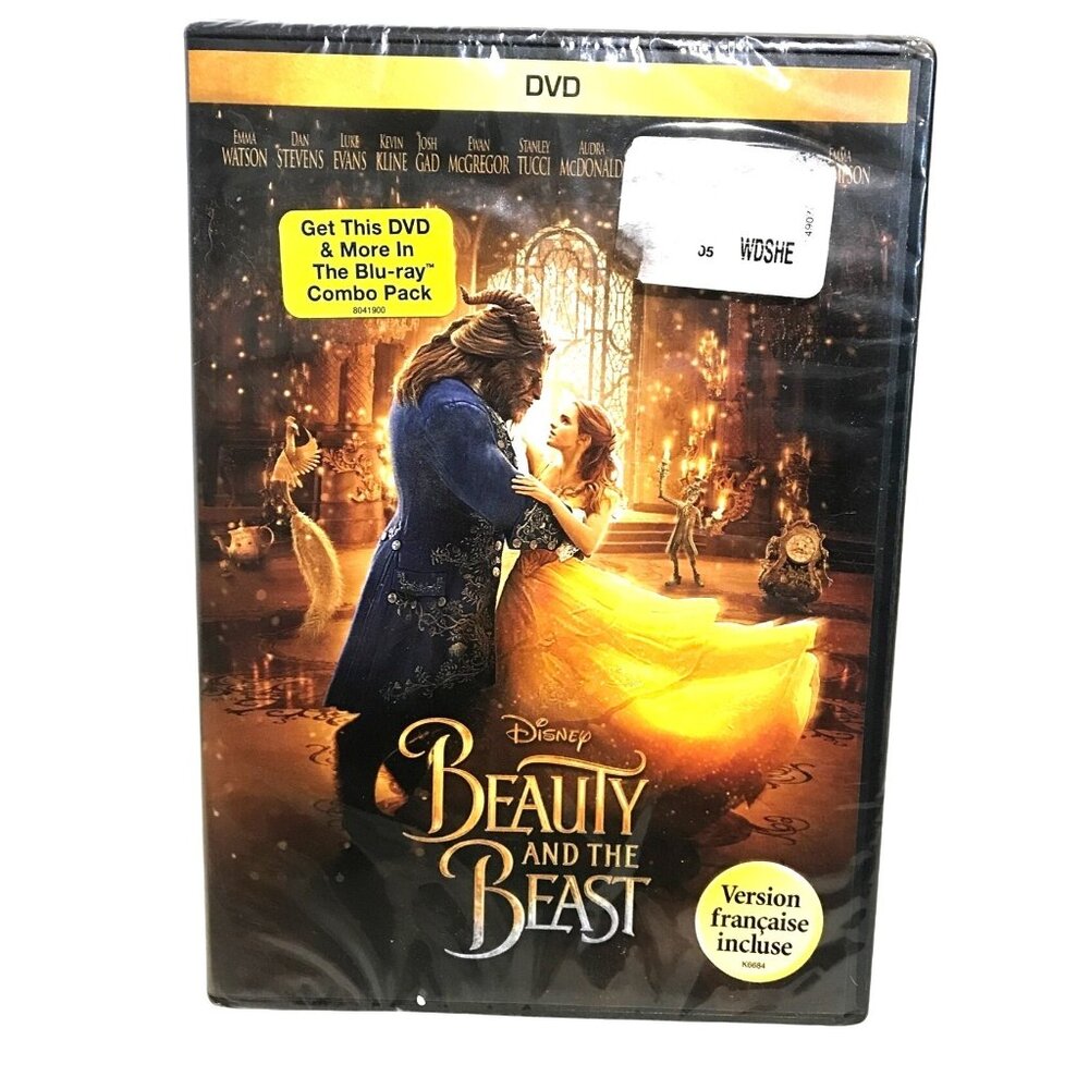 Disney Beauty And The Beast DVD New Sealed With Bonus Feature